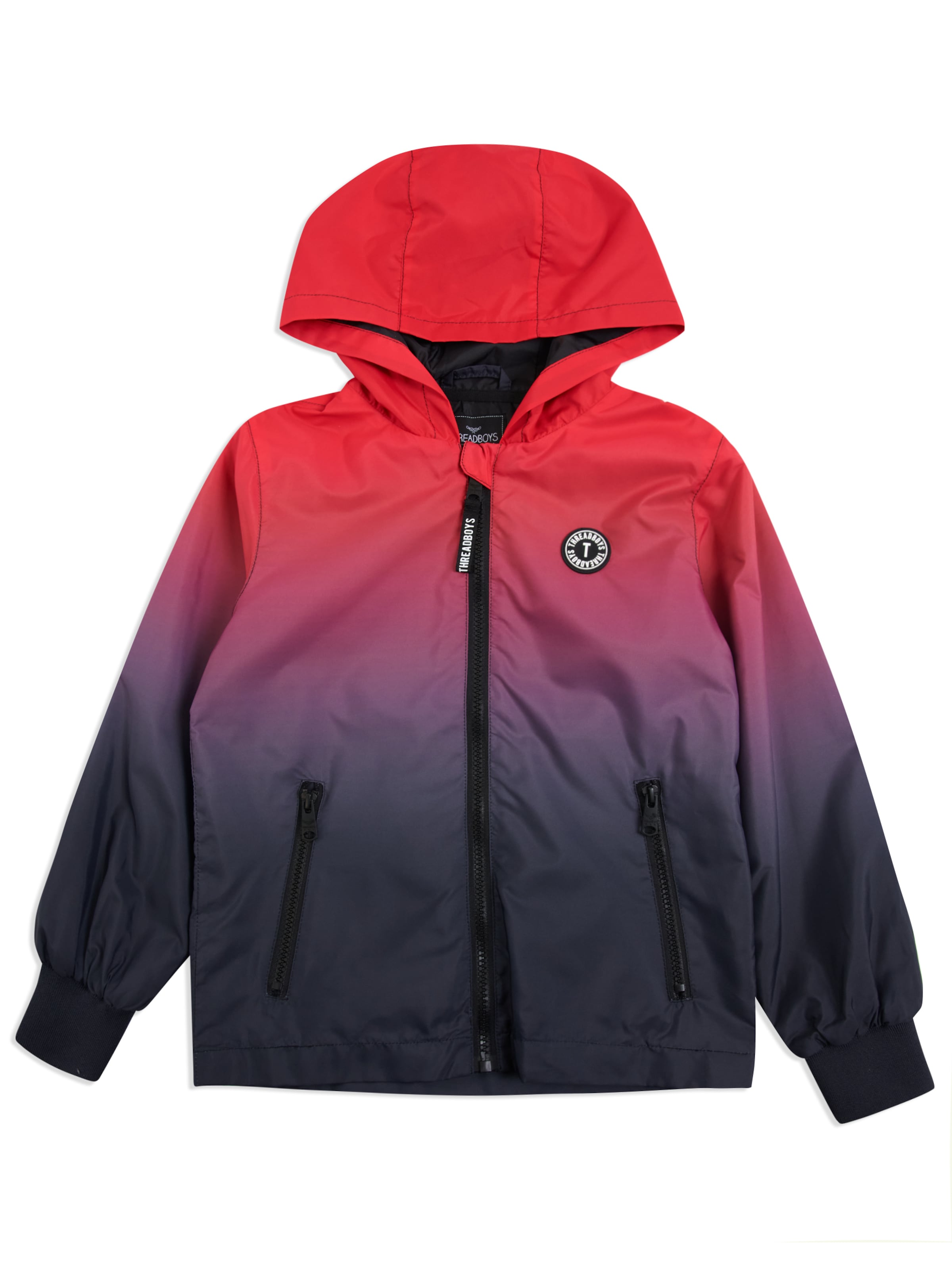 Threadboys Tussenjas 'Ekko' in Zwart: voorkant