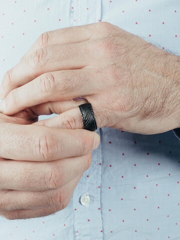 Akitsune Ring 'Orbis' in Black