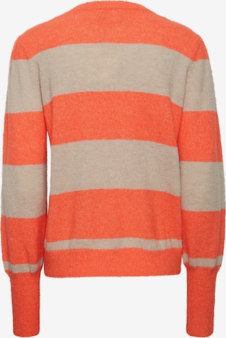 ICHI Sweater 'DUSTY' in Orange