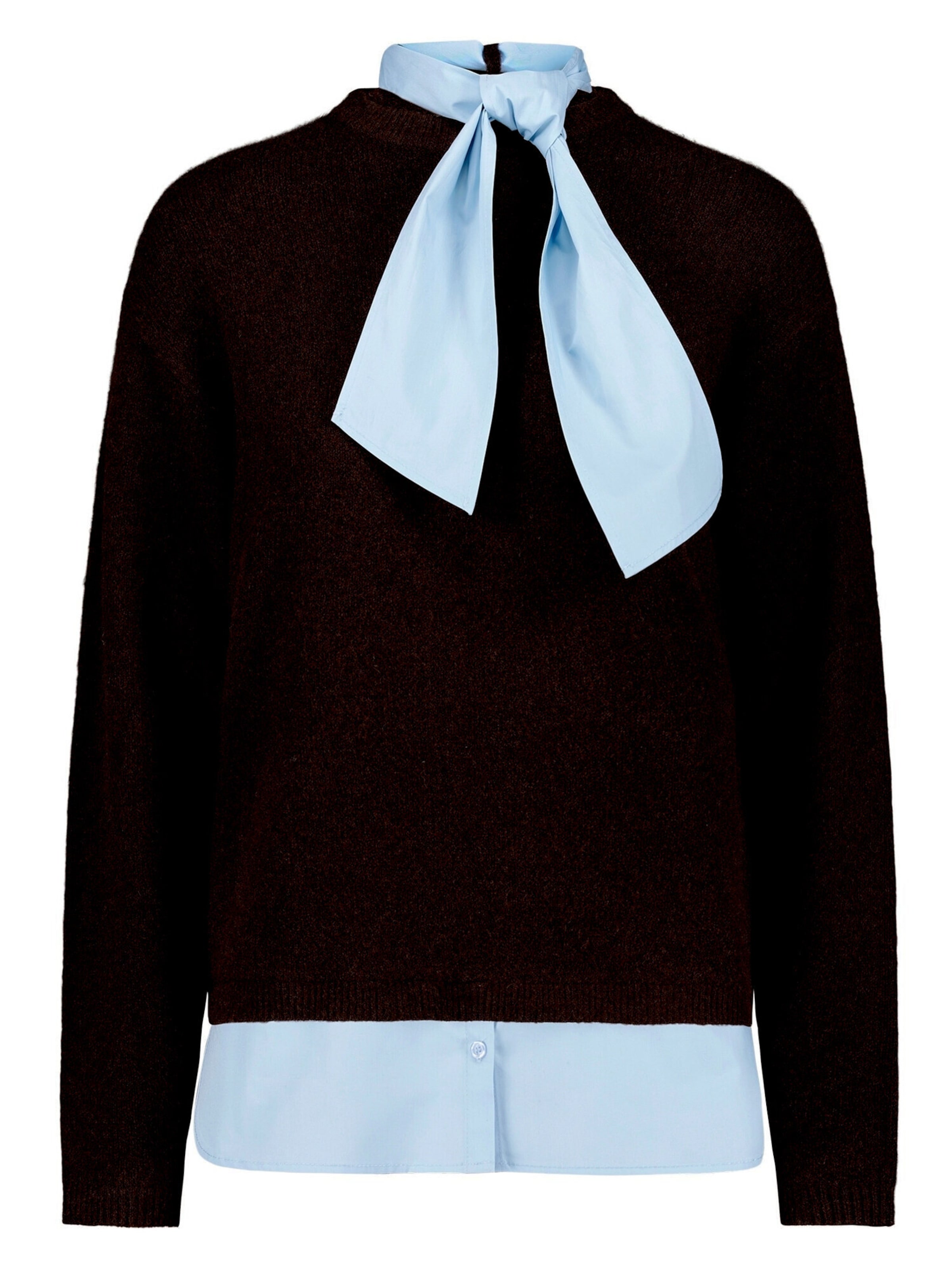 zero Sweater in Brown: front