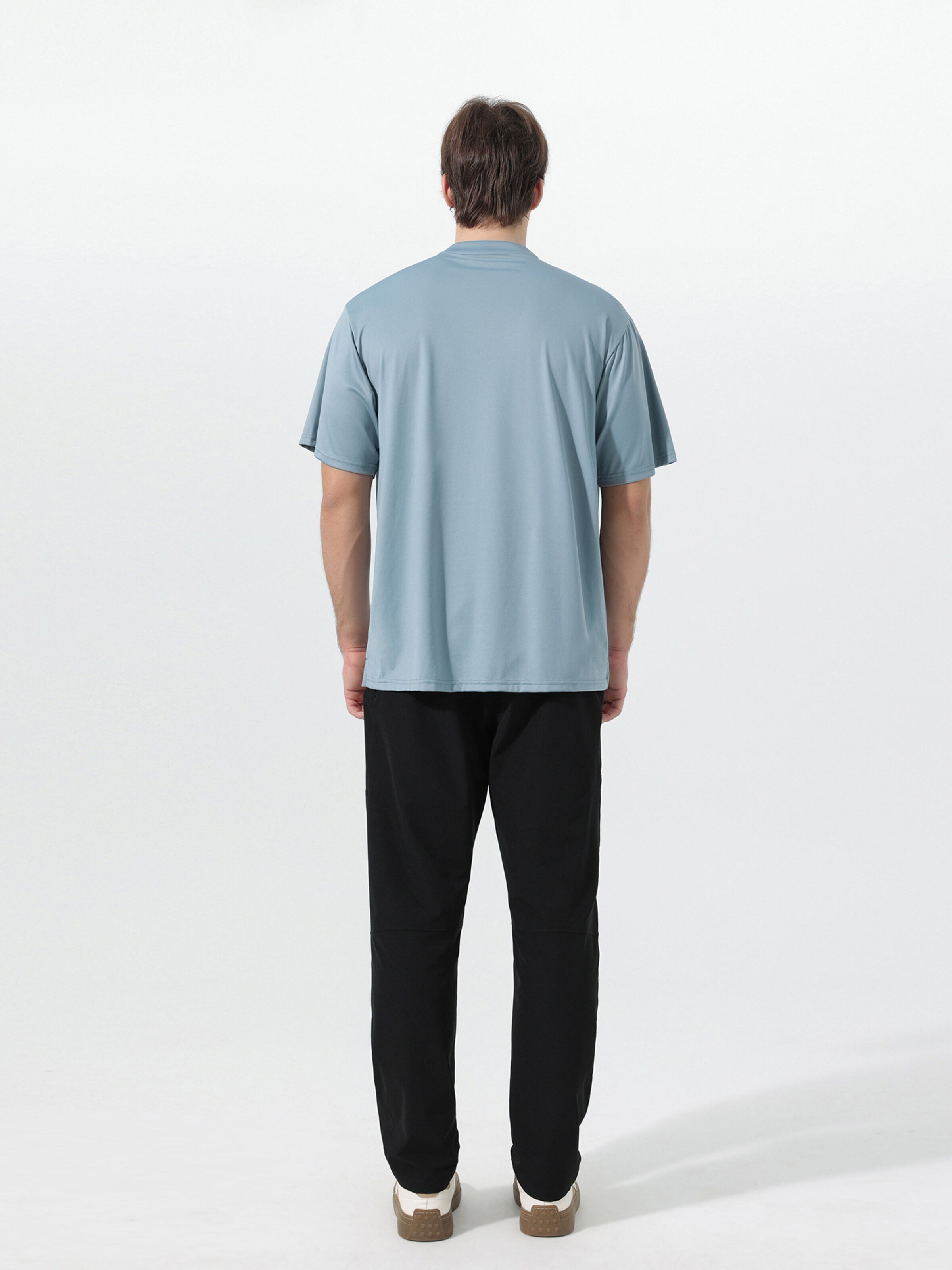 YOUTHUP Shirt 'Leibfrei' in Blue