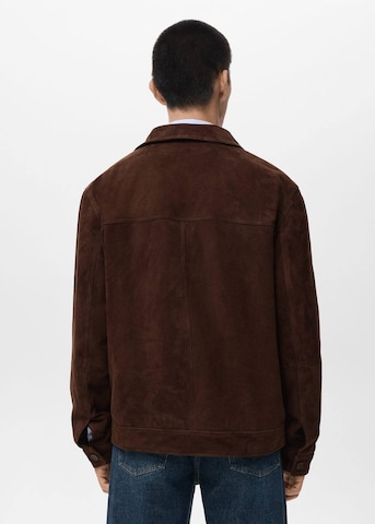 MANGO MAN Between-Season Jacket in Brown