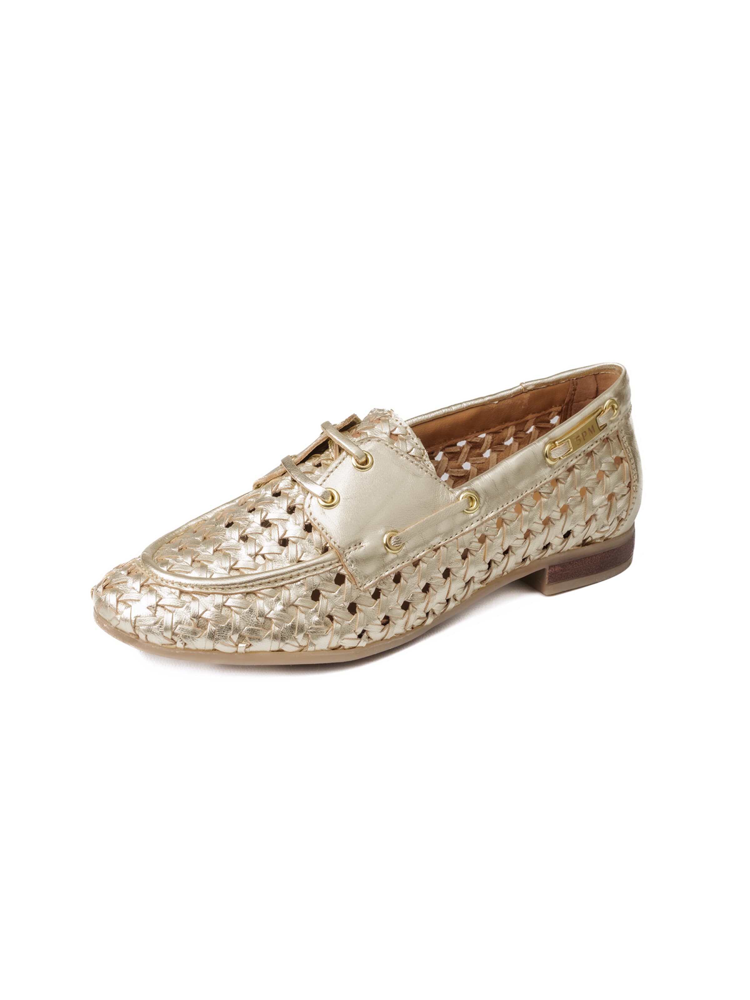 5PM Moccasin 'GAËLLE' in Beige: front