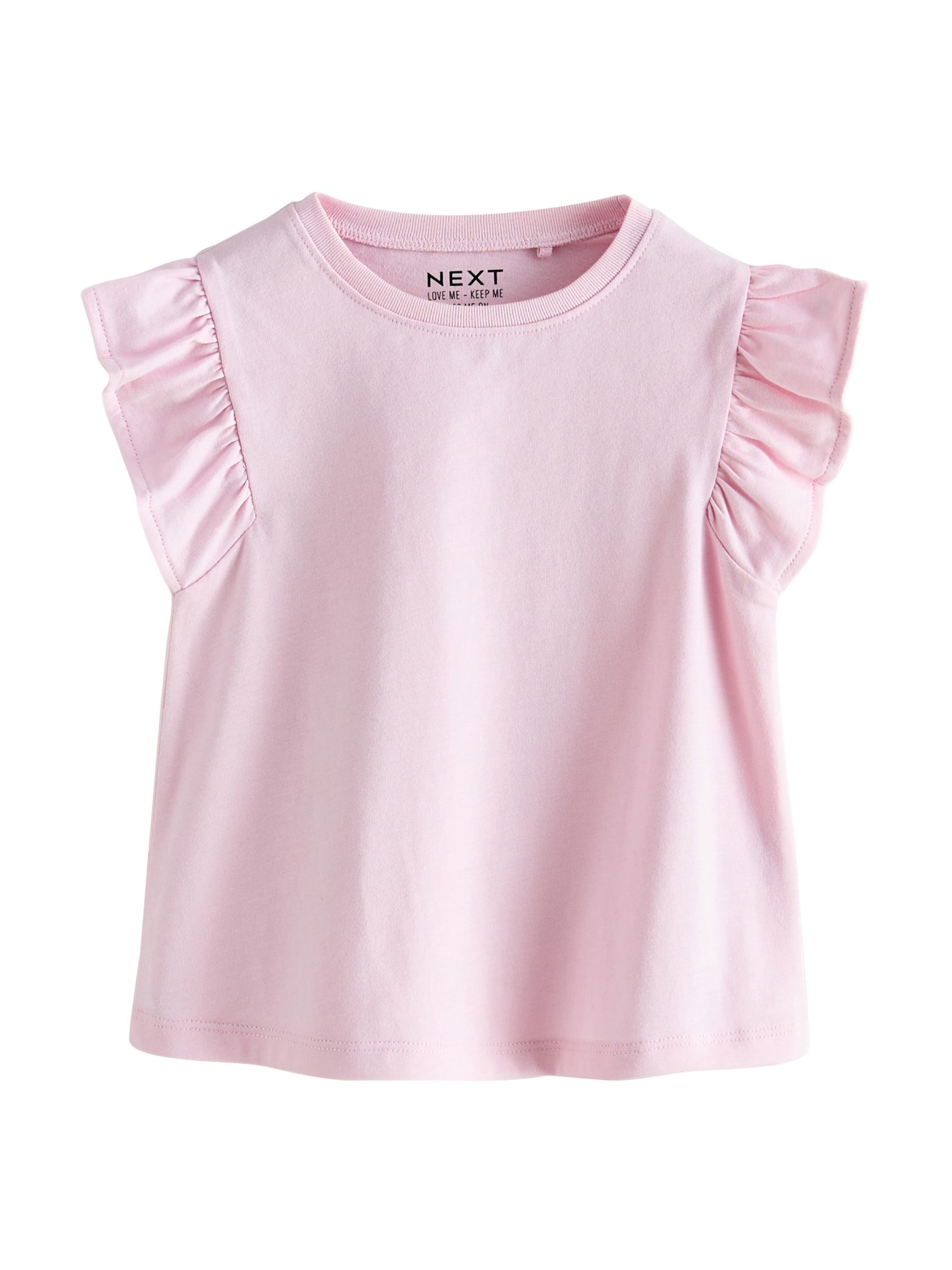 T-Shirt Next en jaune