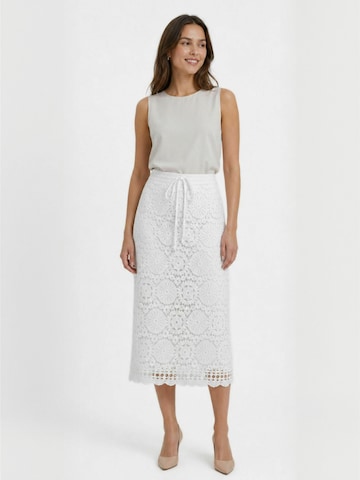 Opal Studio Skirt ' Felone ' in White: front