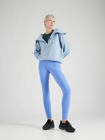 NIKE Skinny Sports trousers 'One' in Blue