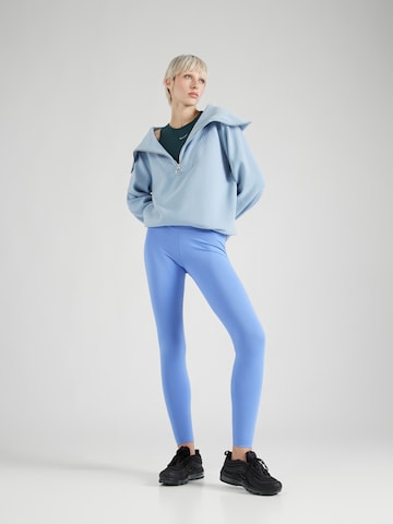 NIKE Skinny Sporthose 'One' in Blau