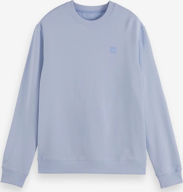 SCOTCH & SODA Sweatshirt 'Seasonal Core' in Blau: Vorderseite