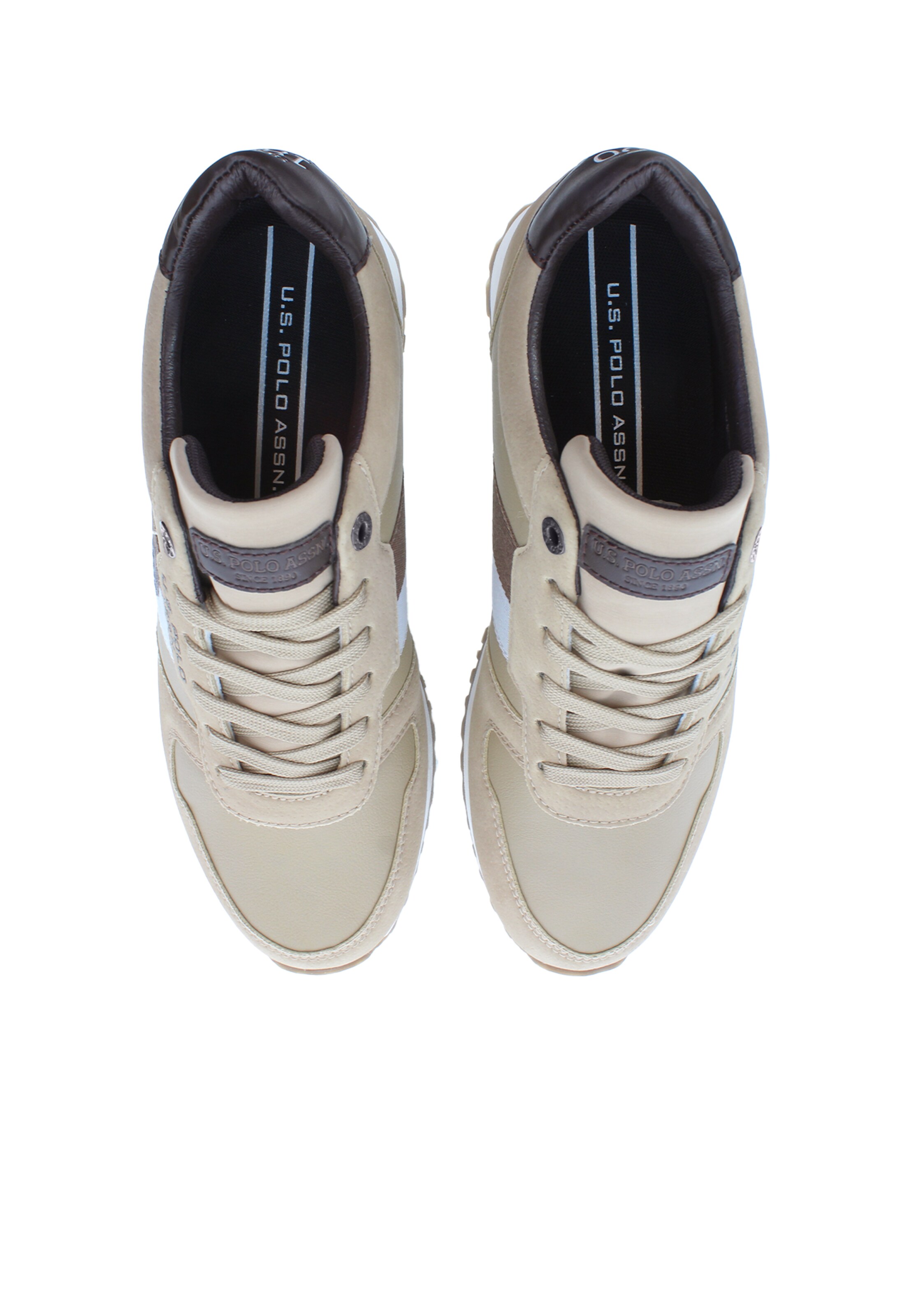 Sneaker bassa 'XiriO007Mdyu1' di U.S. POLO ASSN. in beige