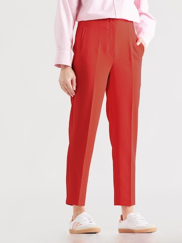 ONLY Tapered Pantalon 'RAVEN LIFE' in Rood: voorkant