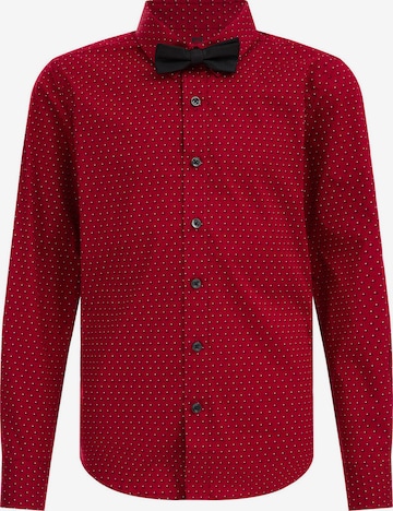 WE Fashion Button up shirt in Red: front