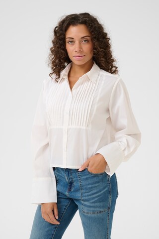 T-shirt CULTURE en blanc : devant