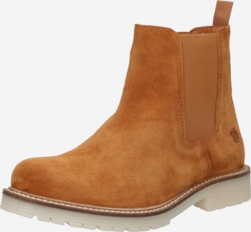 Apple of Eden Chelsea Boots 'Stella 10' i brun: forside