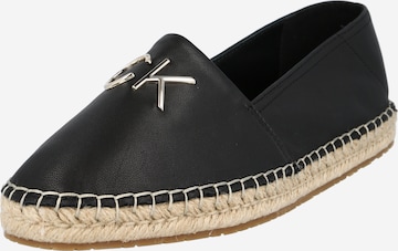 Calvin Klein Espadrilles - fekete: elől