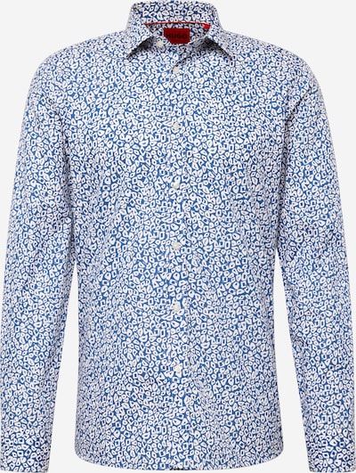 HUGO Red Camisa 'Elisha02' em azul / branco natural, Vista do produto