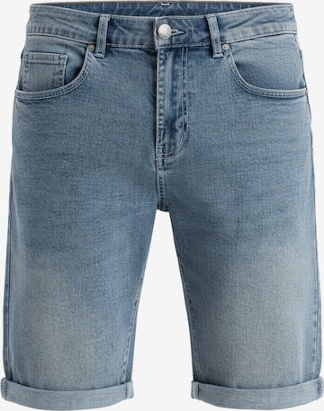 Ombre Jeans in Blau: Vorderseite