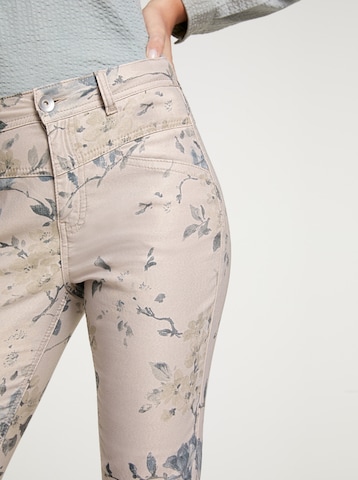 heine Skinny Spodnie w kolorze beżowy
