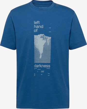 MAMMUT Performance Shirt in Blue: front