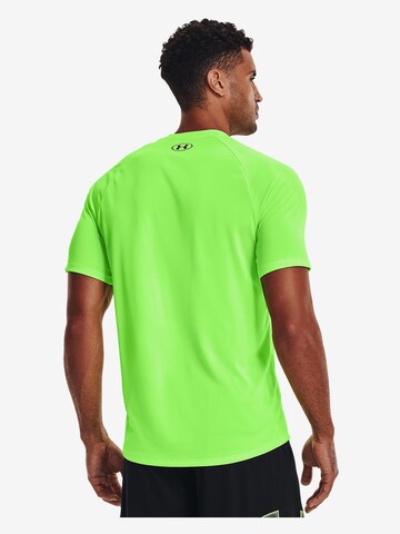 UNDER ARMOUR Regular Fit Funktionshirt 'Tech 2.0' in Grün