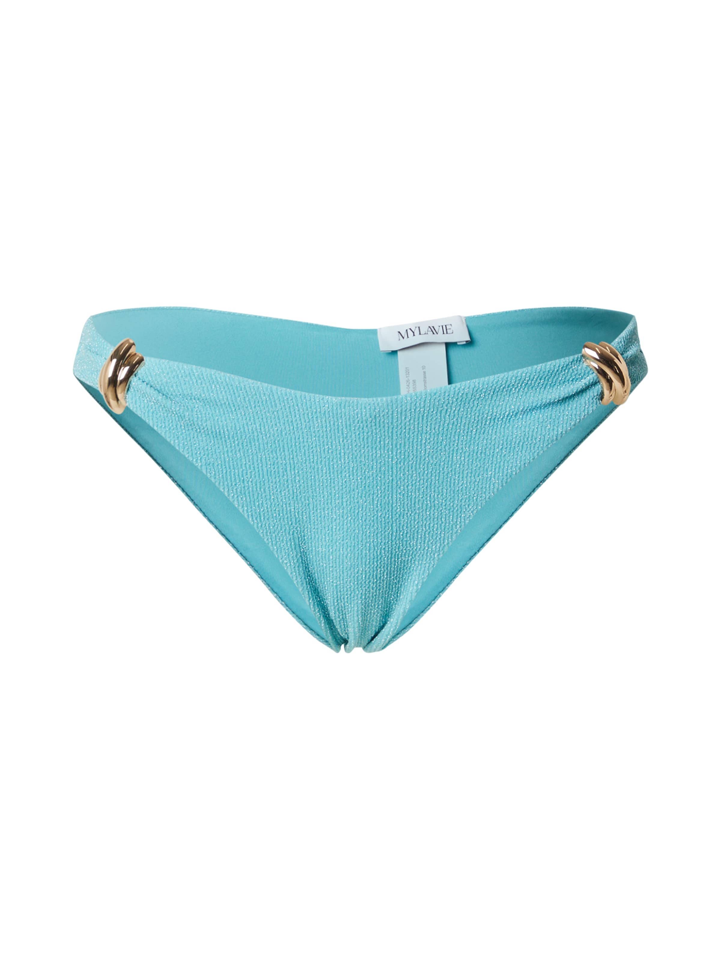 Slip costum de baie MYLAVIE by Sarah Harrison pe turcoaz, Vizualizare produs