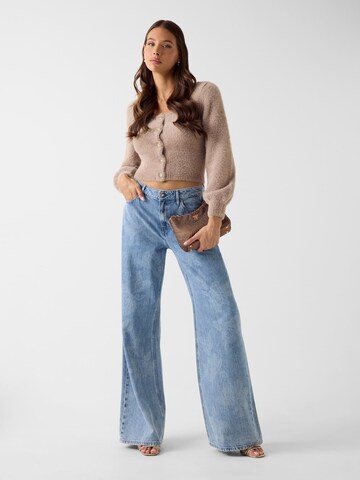 GUESS Knit Cardigan in Beige