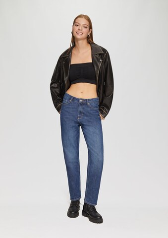 QS Tapered Jeans 'Tizie' in Blau