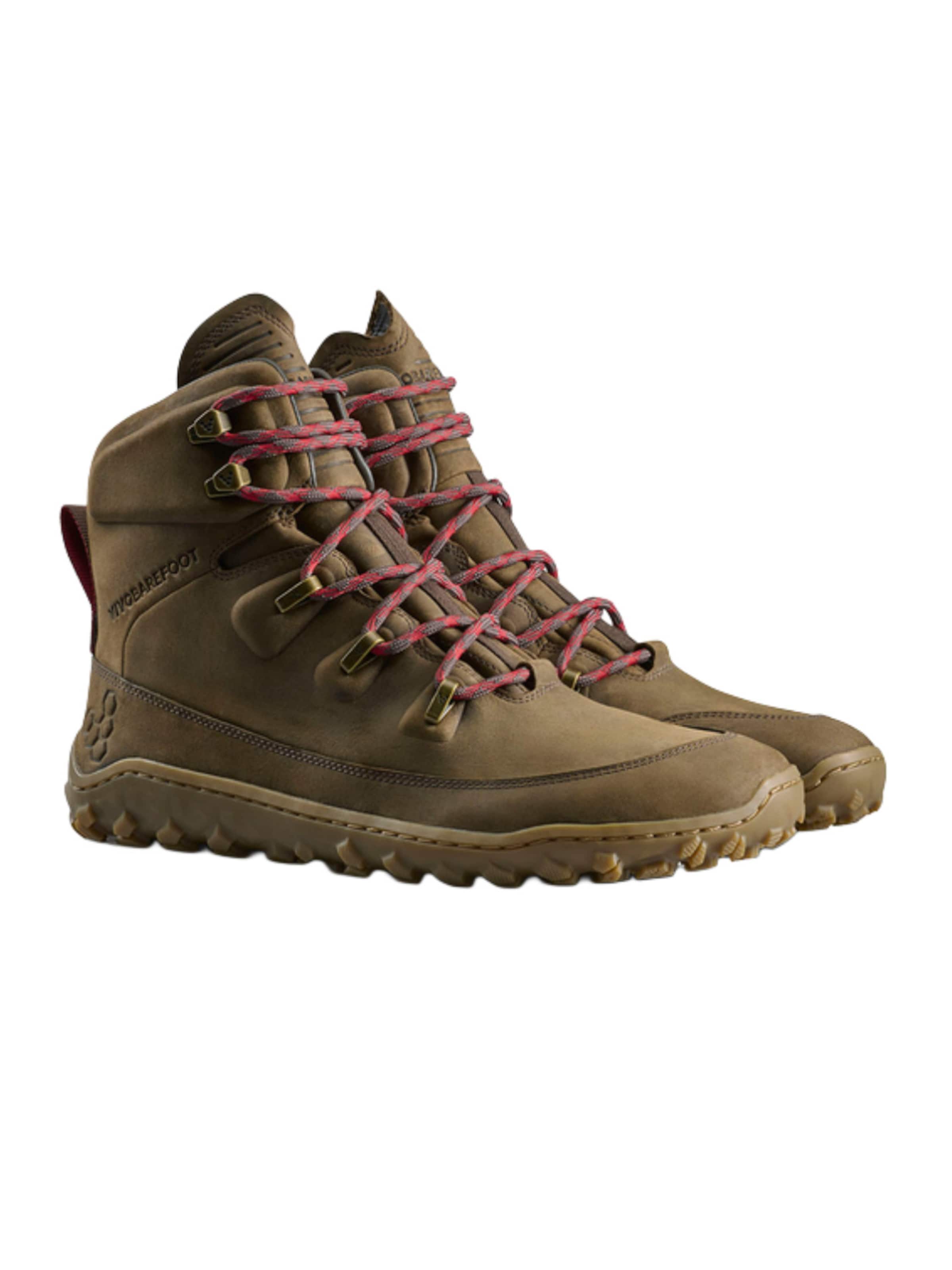 Vivo Barefoot Boots 'TRACKER LEATHER AT II' in Brown