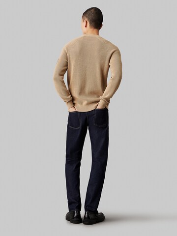 Calvin Klein Jeans Pullover in Beige