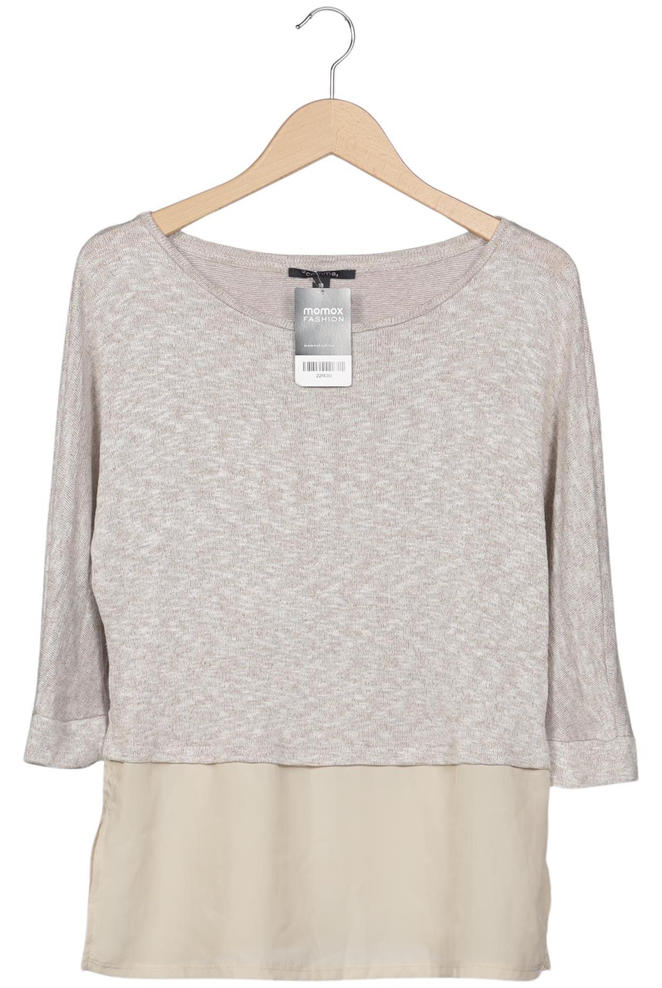 COMMA Pullover M in Beige: Vorderseite