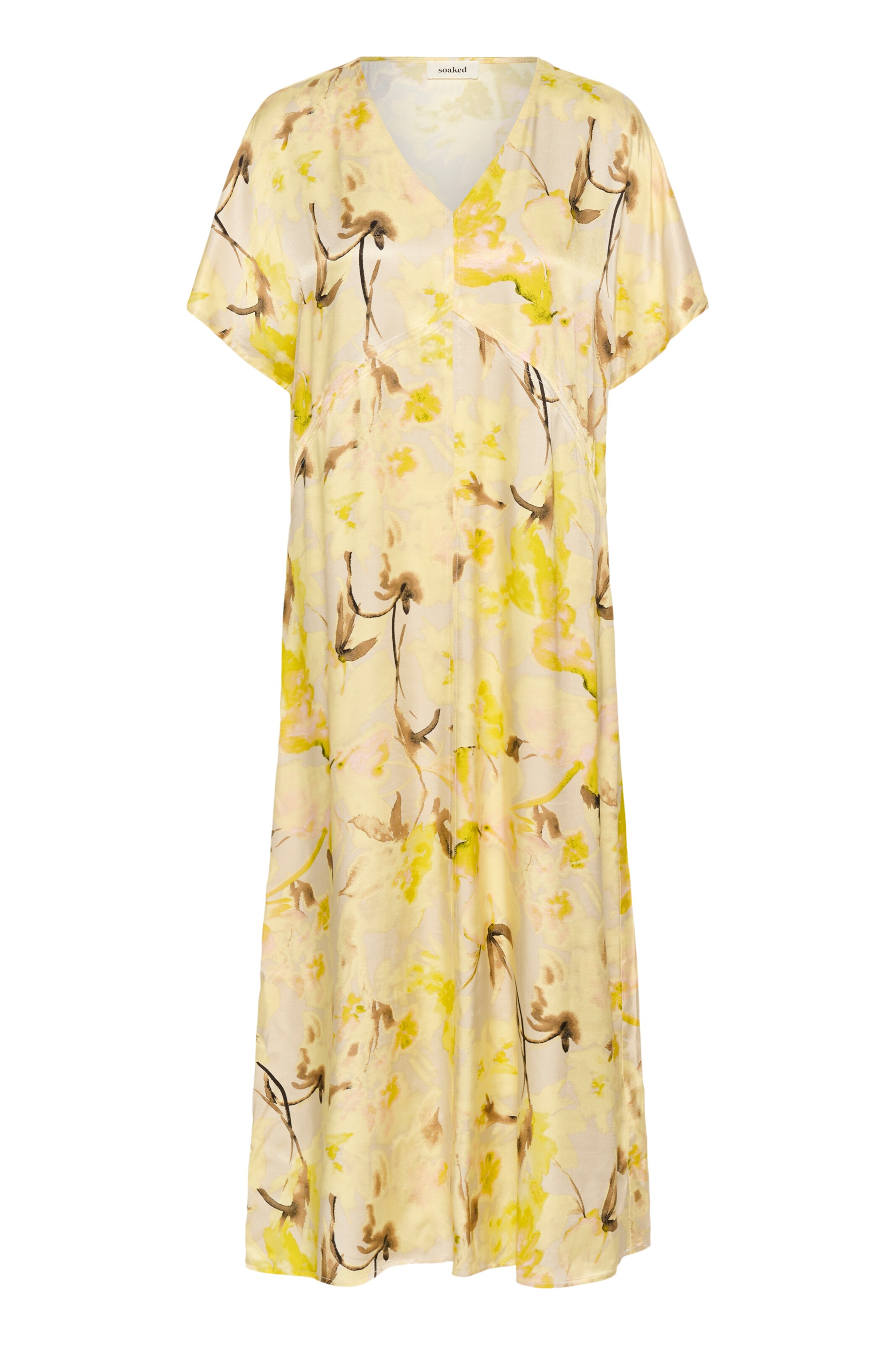 SOAKED IN LUXURY Dress 'Becca' in White: front