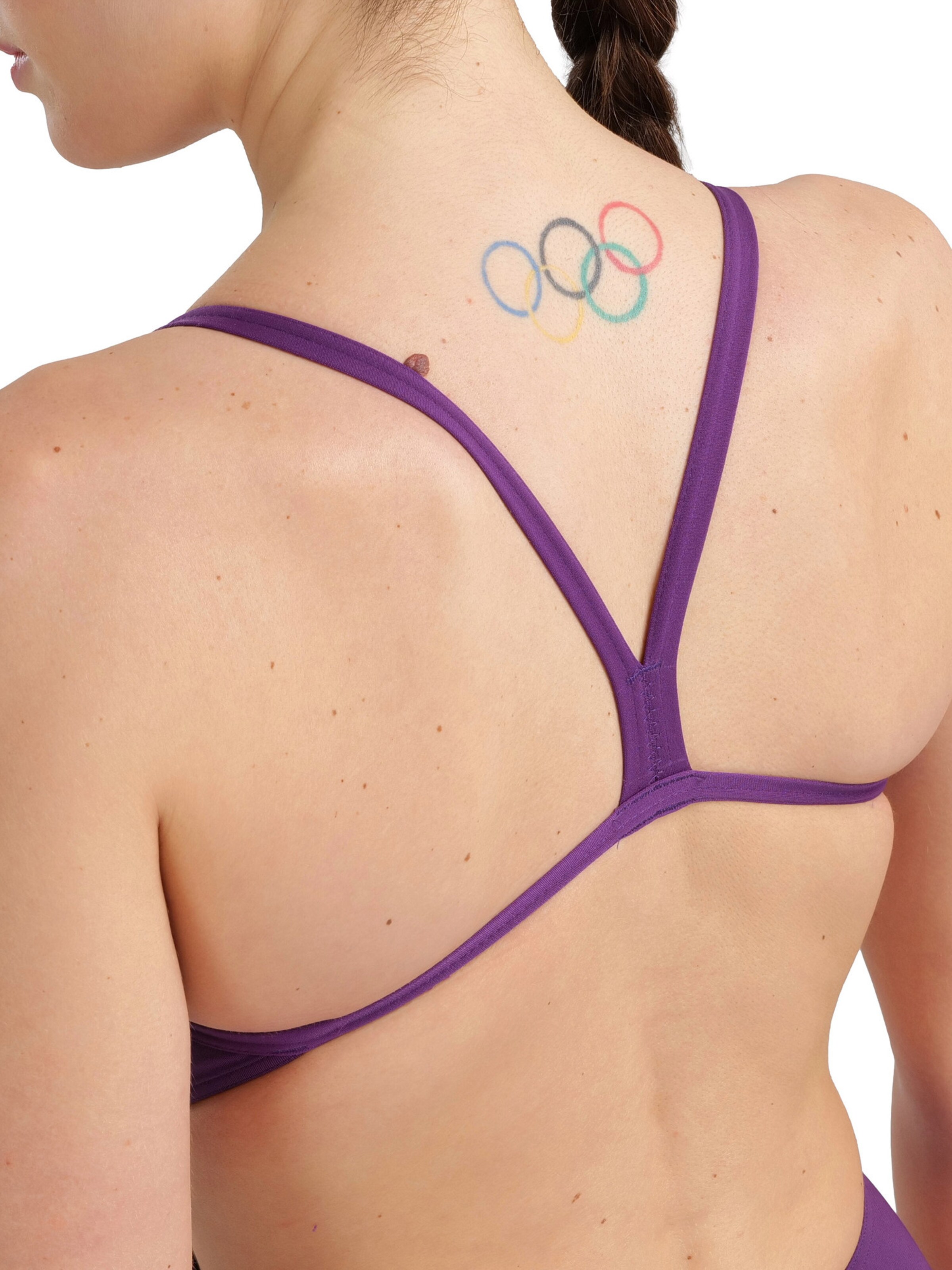 ARENA Бюстье Купальник 'TEAM CHALLENGE SOLID' в Лиловый