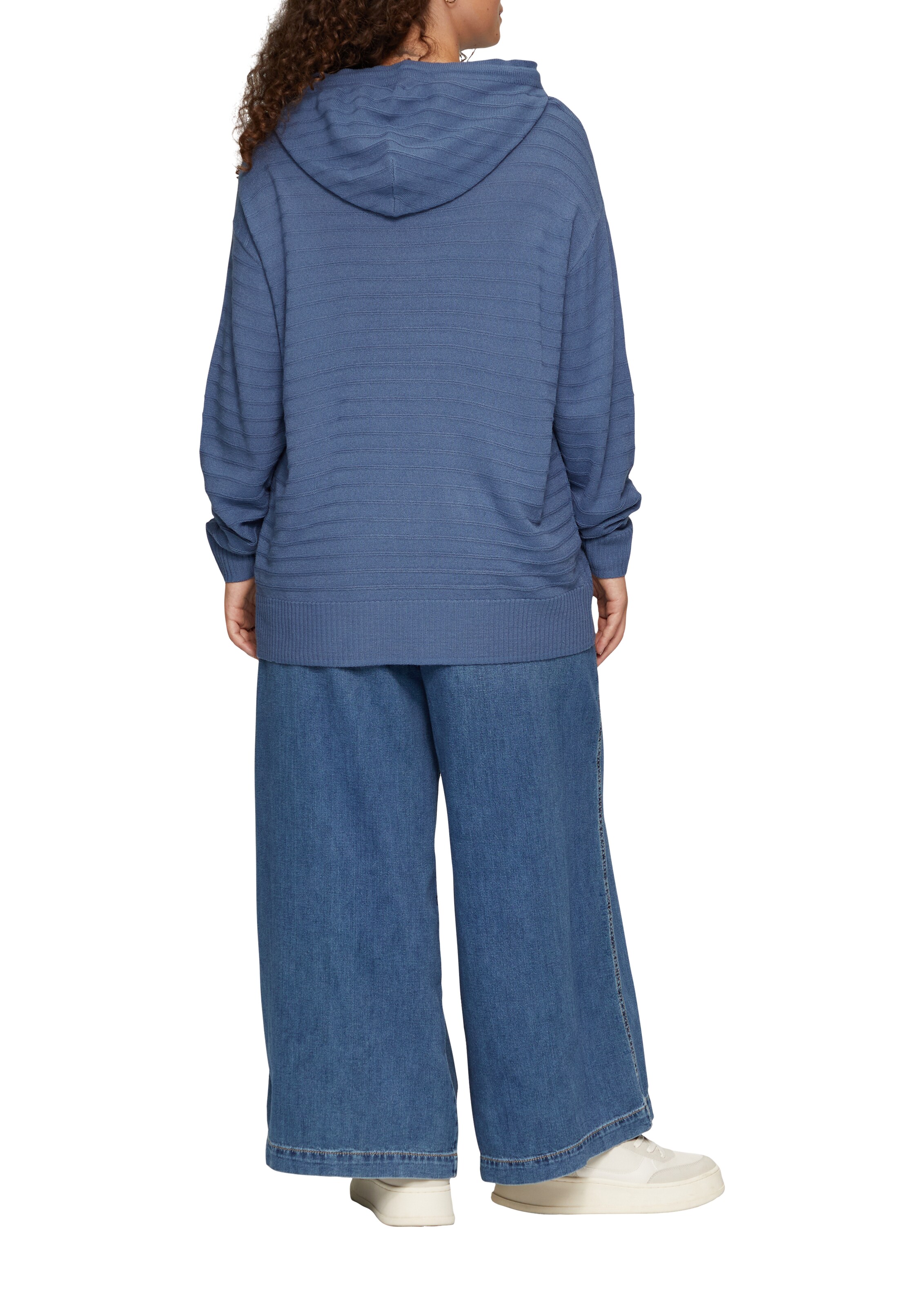 QS Pullover in Blau