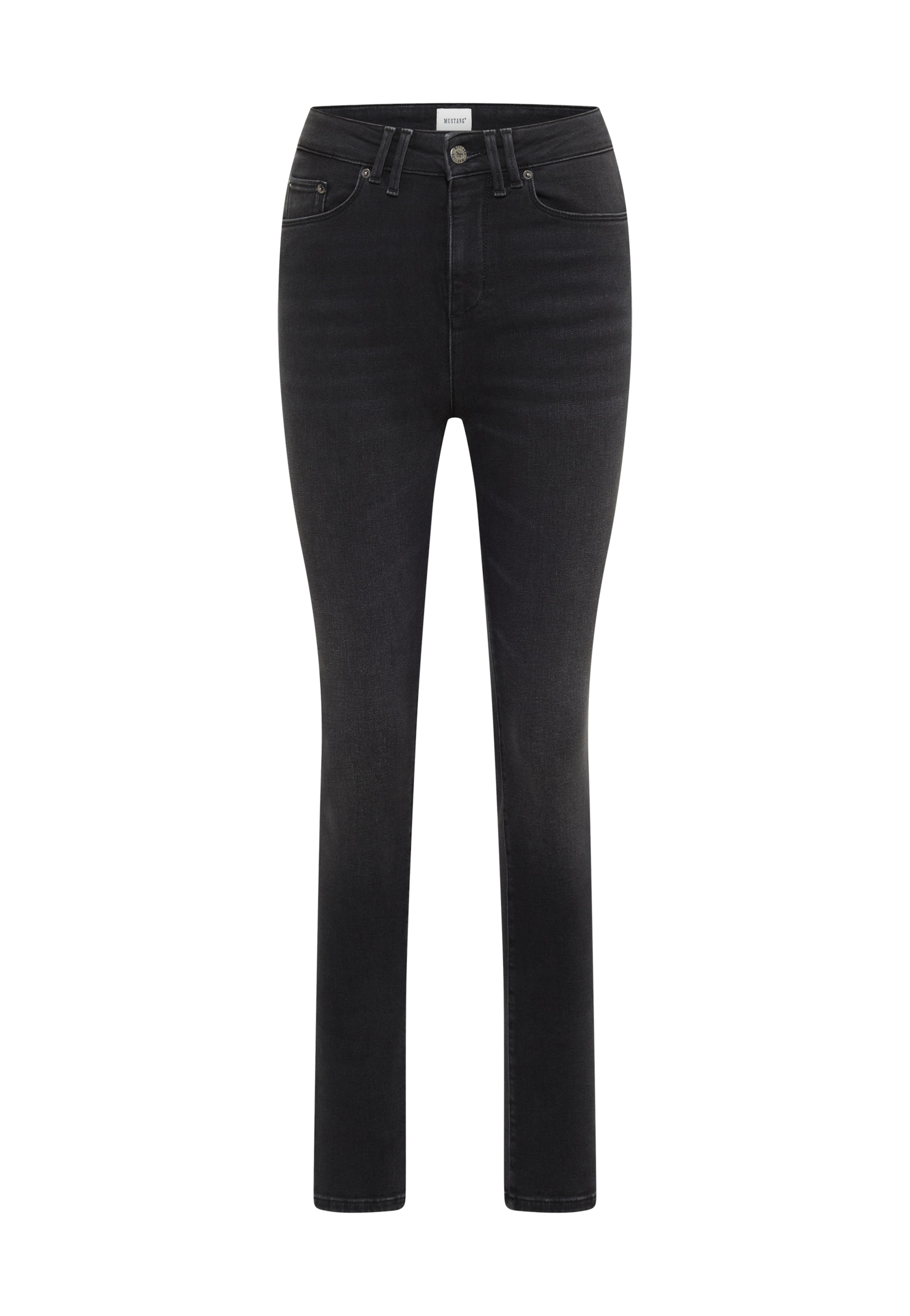 MUSTANG Skinny Jeans' Georgia ' in Schwarz: Vorderseite