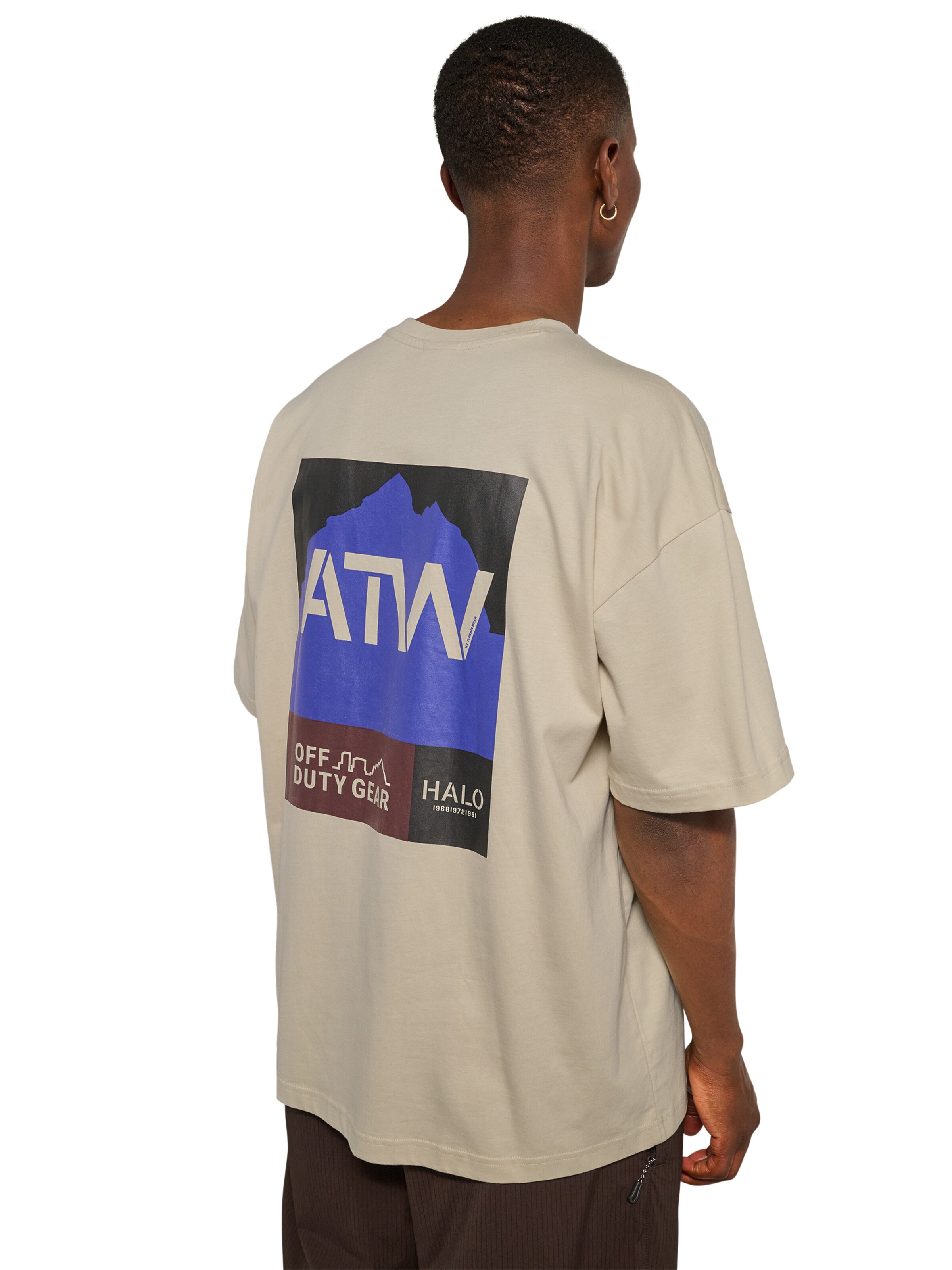 HALO Shirt in Beige: voorkant