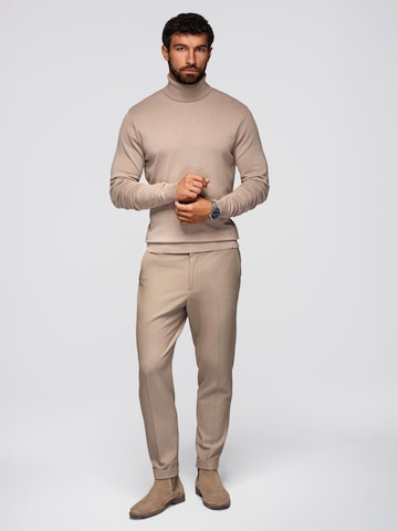 Pull-over 'OM-SWTN-0101' Ombre en beige