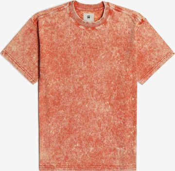 T-Shirt G-STAR en rouge : devant
