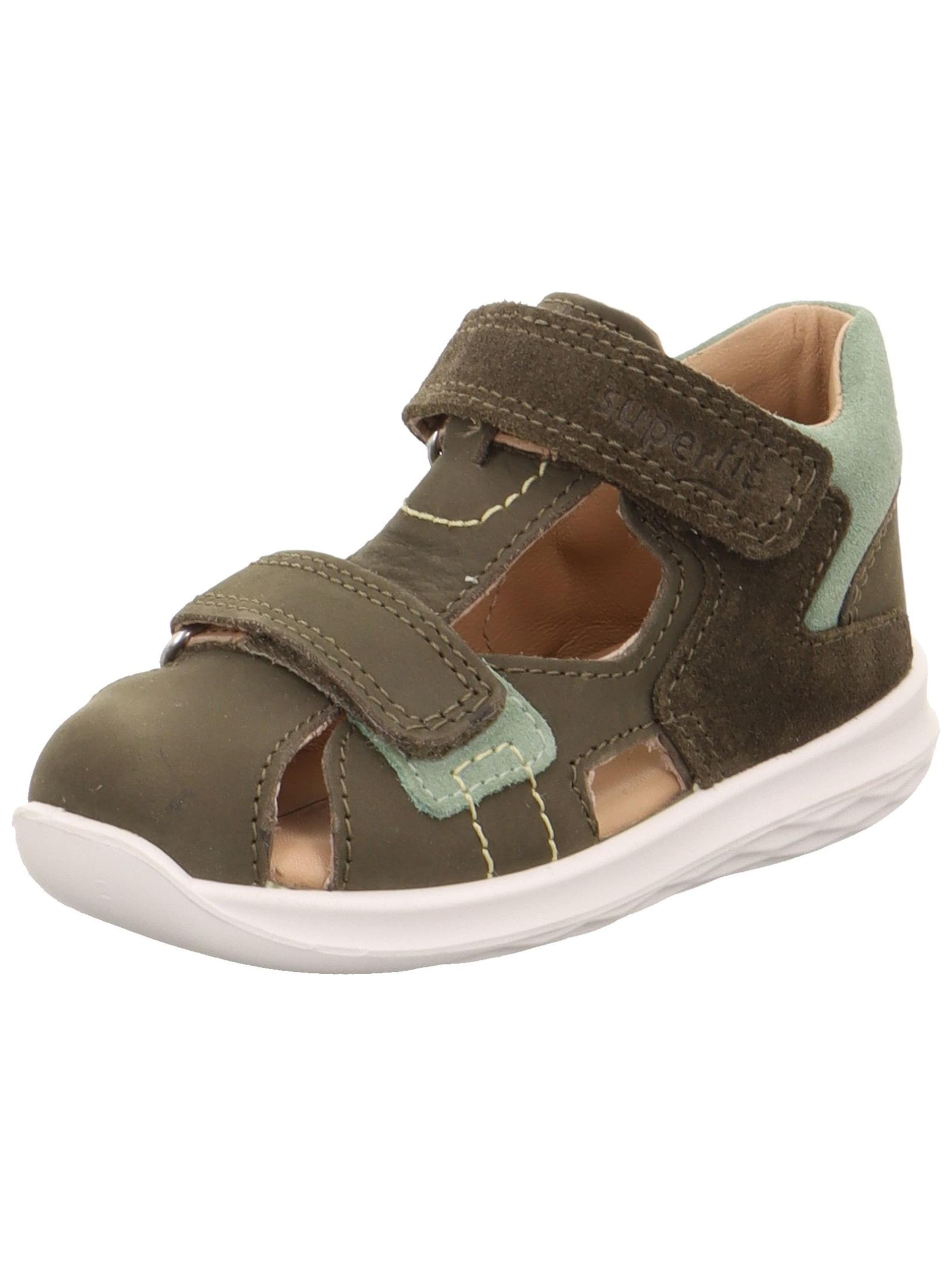 SUPERFIT First-Step Shoes in Green: front