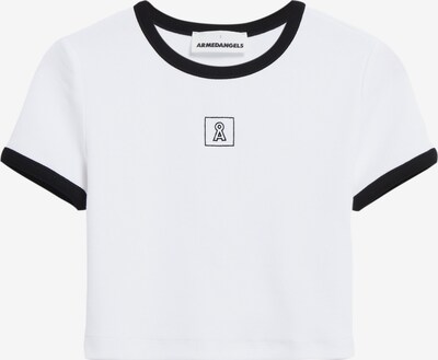 ARMEDANGELS Shirt in schwarz / weiß, Produktansicht
