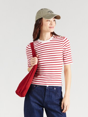 Maglietta 'Suzi' di ABOUT YOU in rosso: frontale