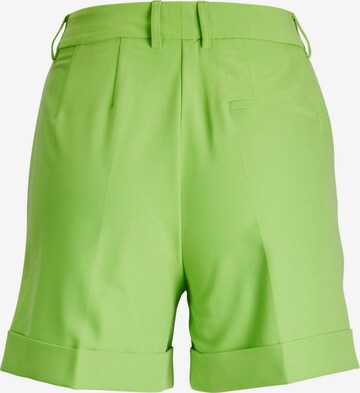 JJXX Regular Pleat-Front Pants 'Mary' in Green