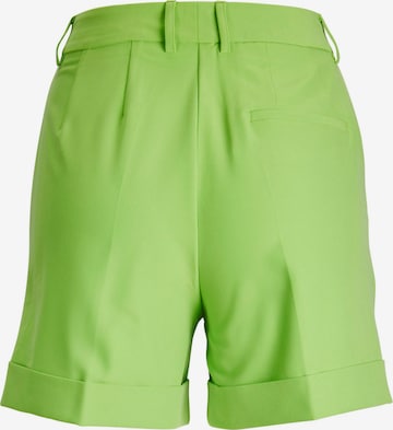 JJXX Regular Pleat-Front Pants 'Mary' in Green