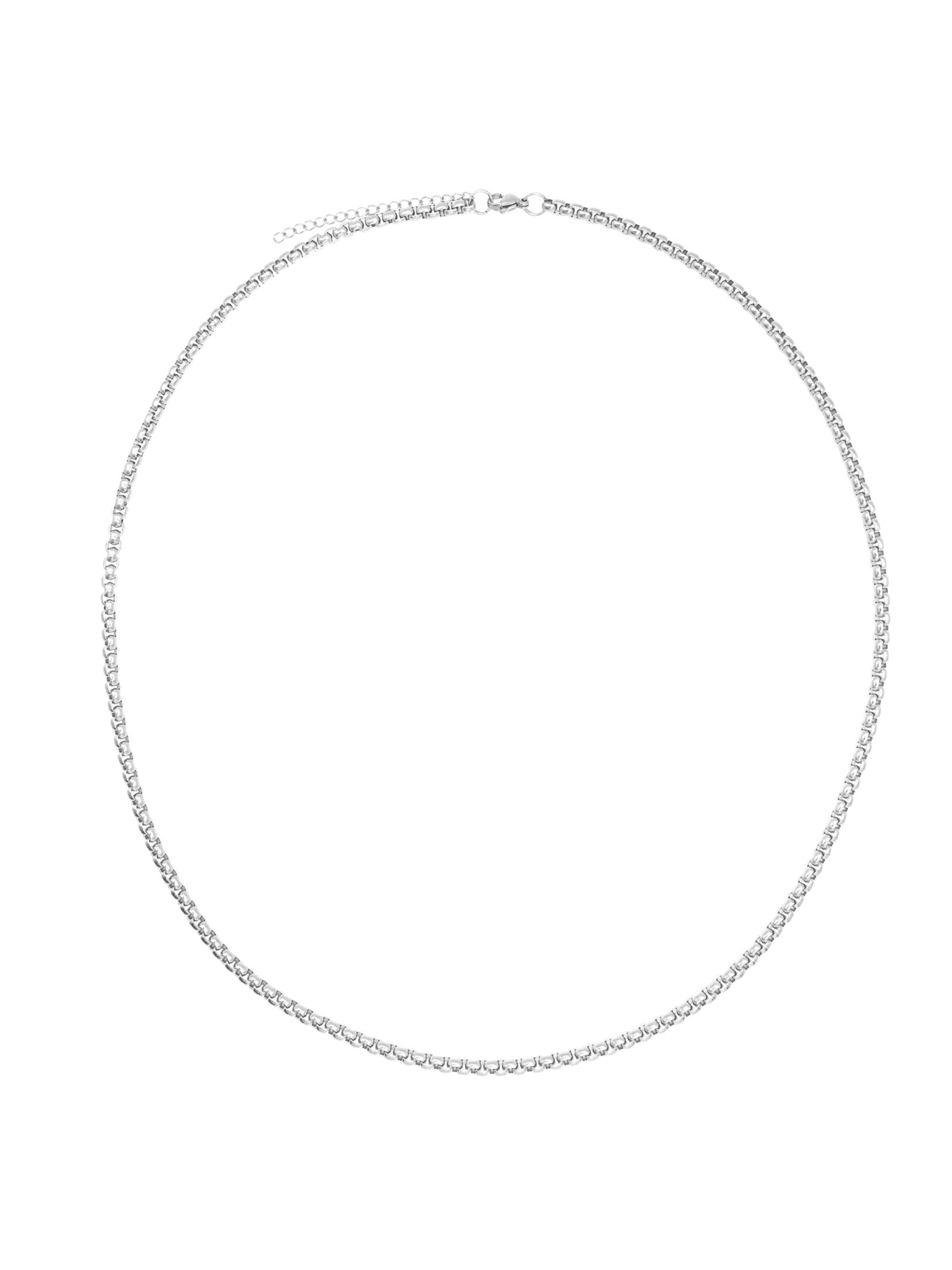 Heideman Ketting 'Melu' in Zilver: voorkant