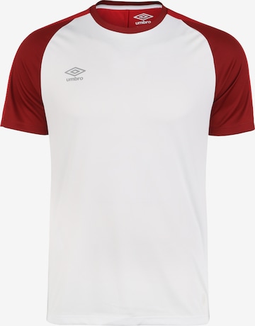 UMBRO Performance Shirt in White: front