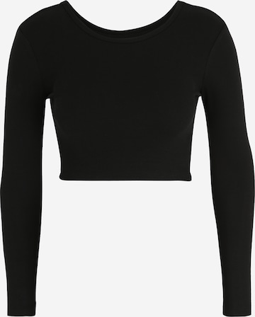 T-shirt 'EASY' Only Petite en noir : devant