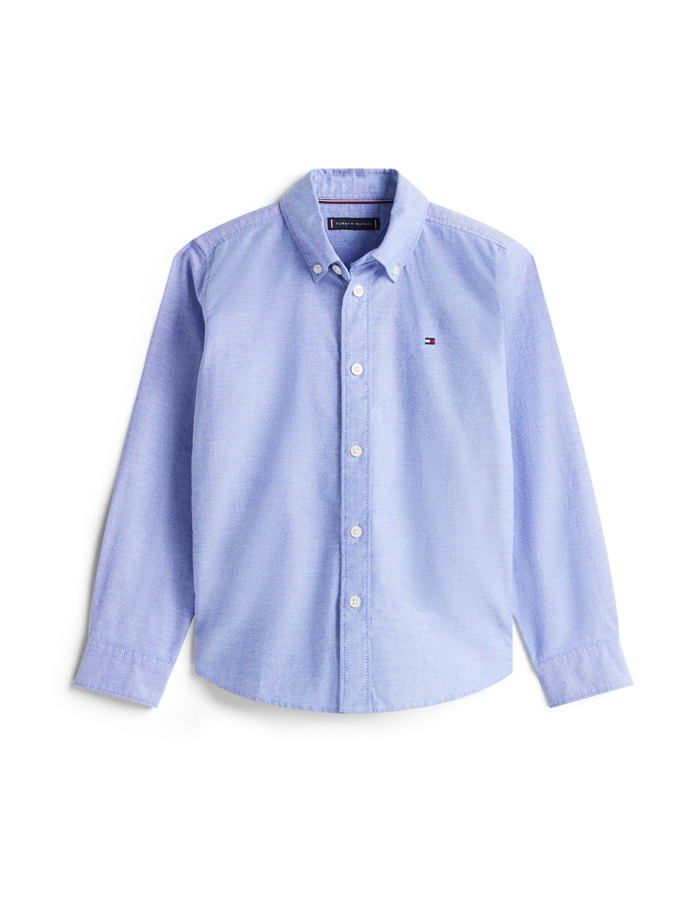 TOMMY HILFIGER Regular fit Πουκάμισο σε μπλε: μπροστά