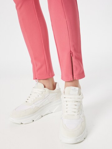 PIECES Skinny Leggingsit 'Clina' värissä vaaleanpunainen