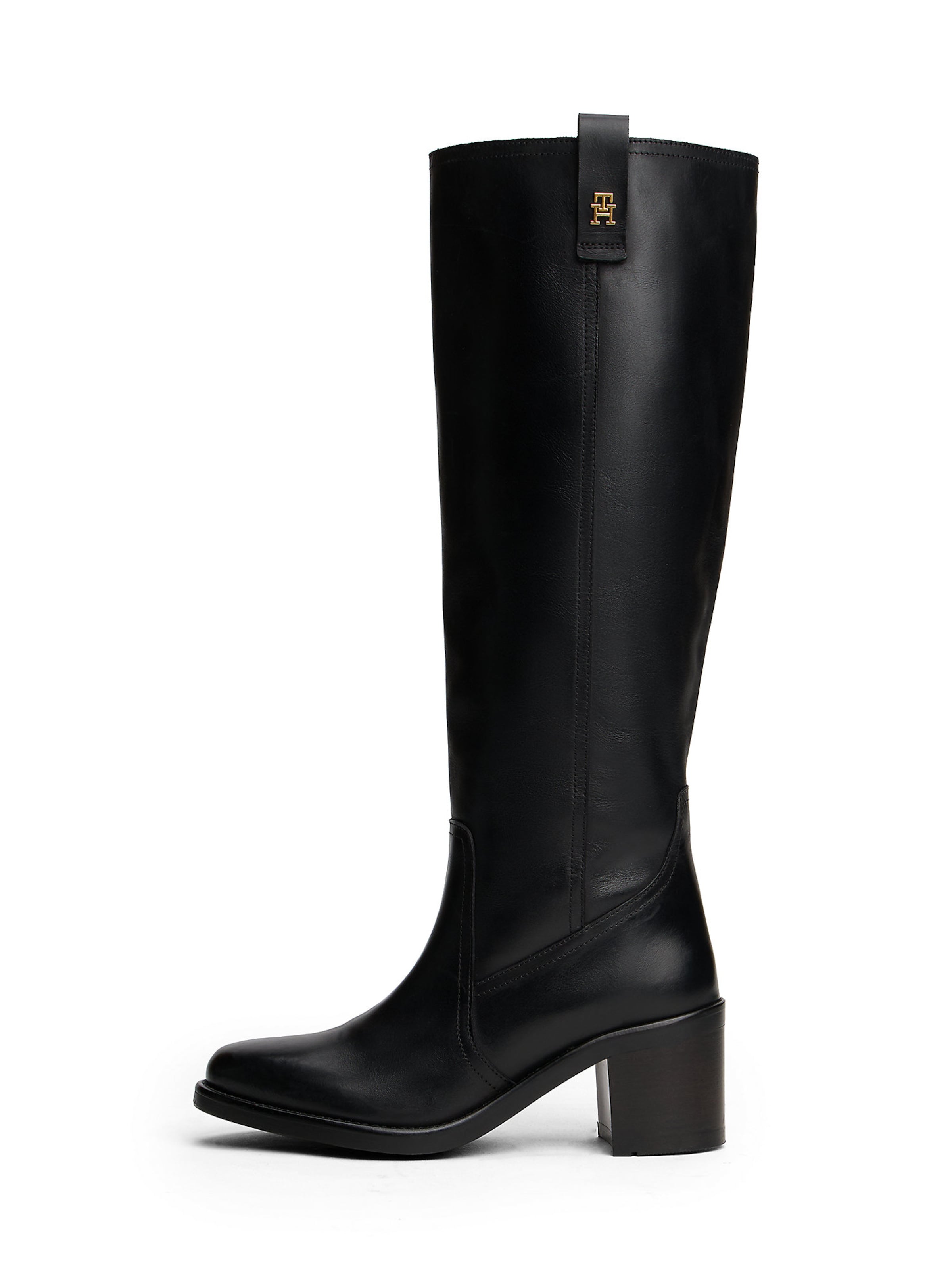 TOMMY HILFIGER Boots in Black: front