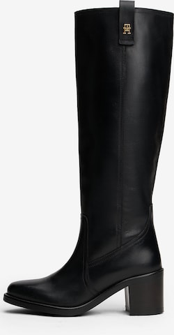 Boots TOMMY HILFIGER en noir : devant