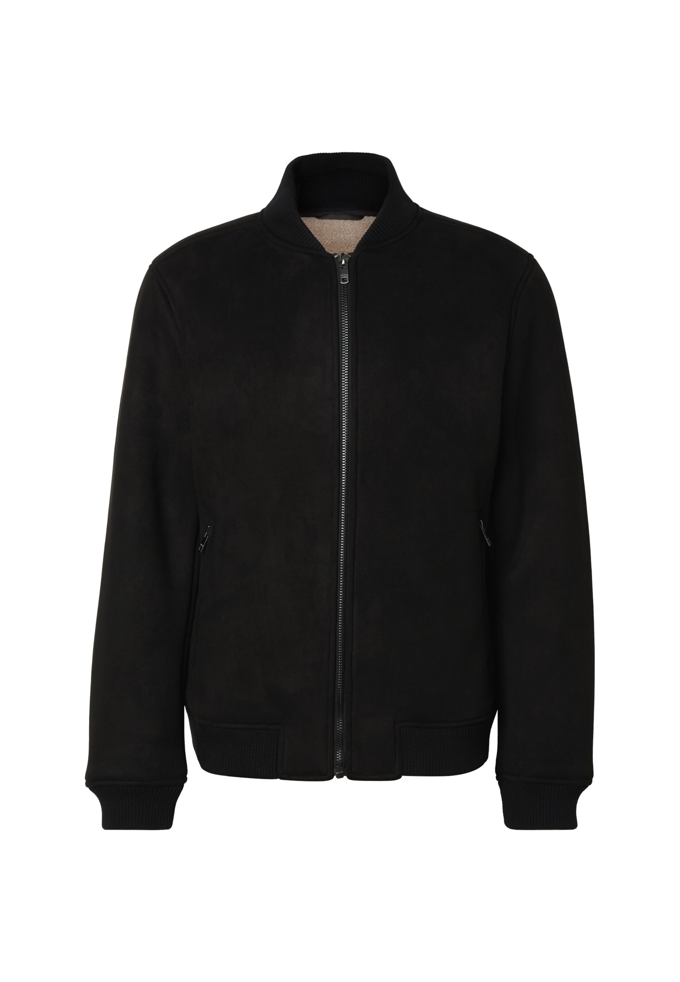 INDICODE JEANS - Chaqueta de entretiempo 'Wasp' en negro: frente