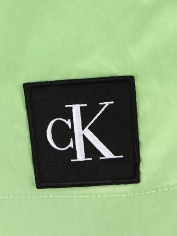 Calvin Klein Swimwear - Calções de banho em verde